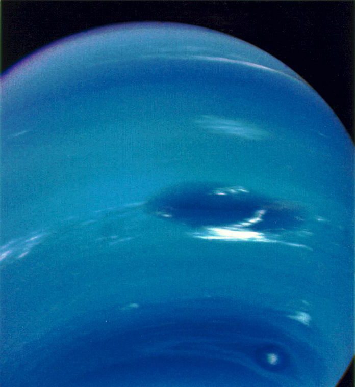 Neptune vue par Voyager 2