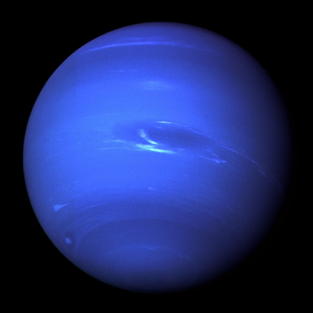 Neptune vue par Voyager 2.