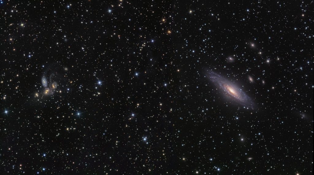 NGC 7331 et le quintette de Stephan
