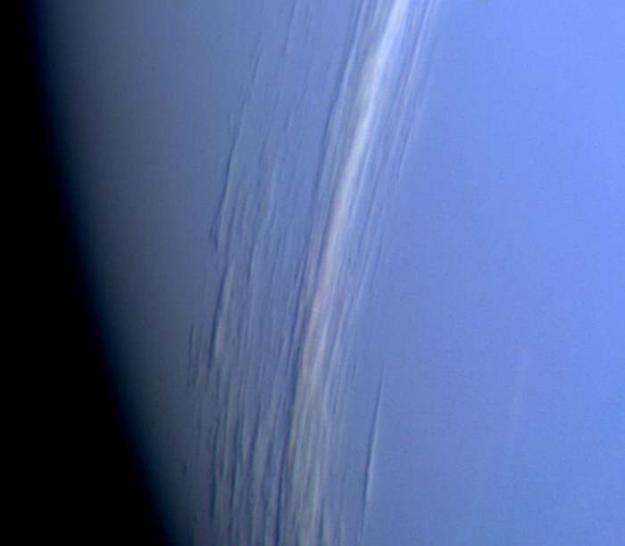 Nuages sur Neptune