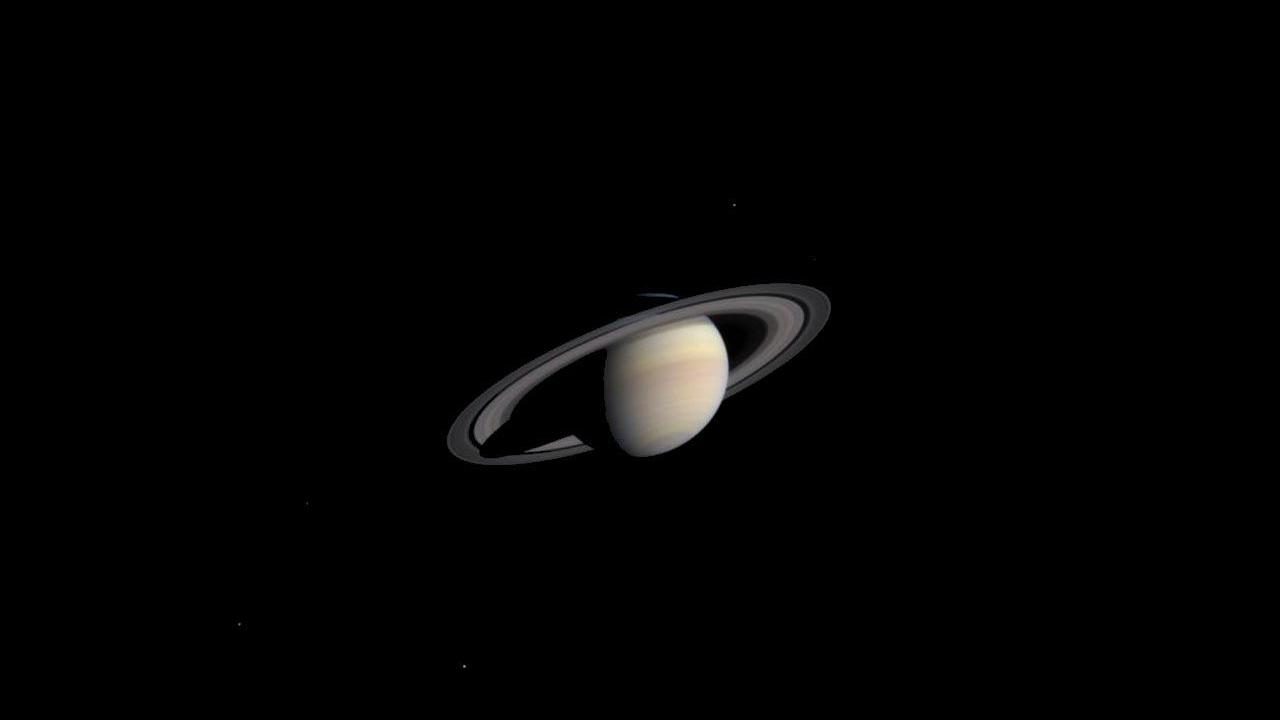 Vue générale de la planète Saturne