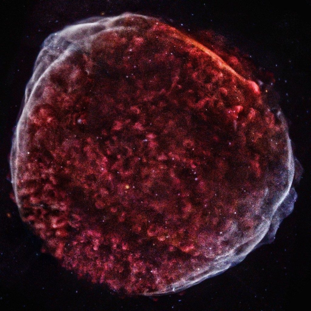 Le vestige d'une supernova de type Ia.