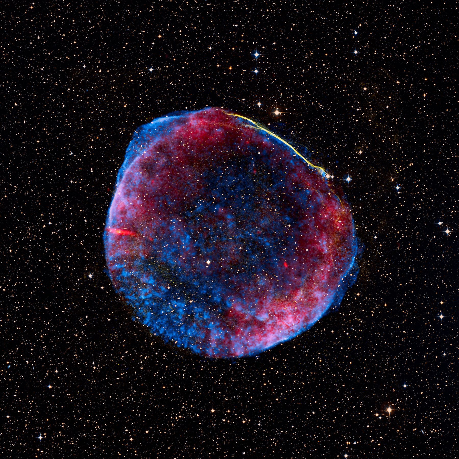 Vestige de supernova SN 1006