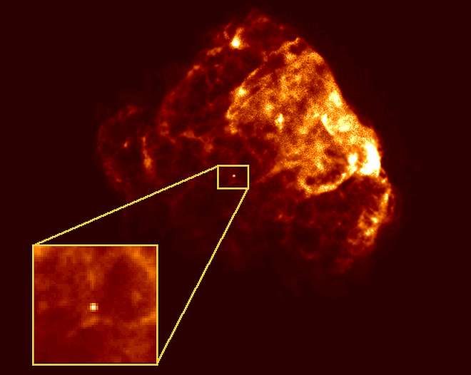 Le vestige de la supernova Corm-A