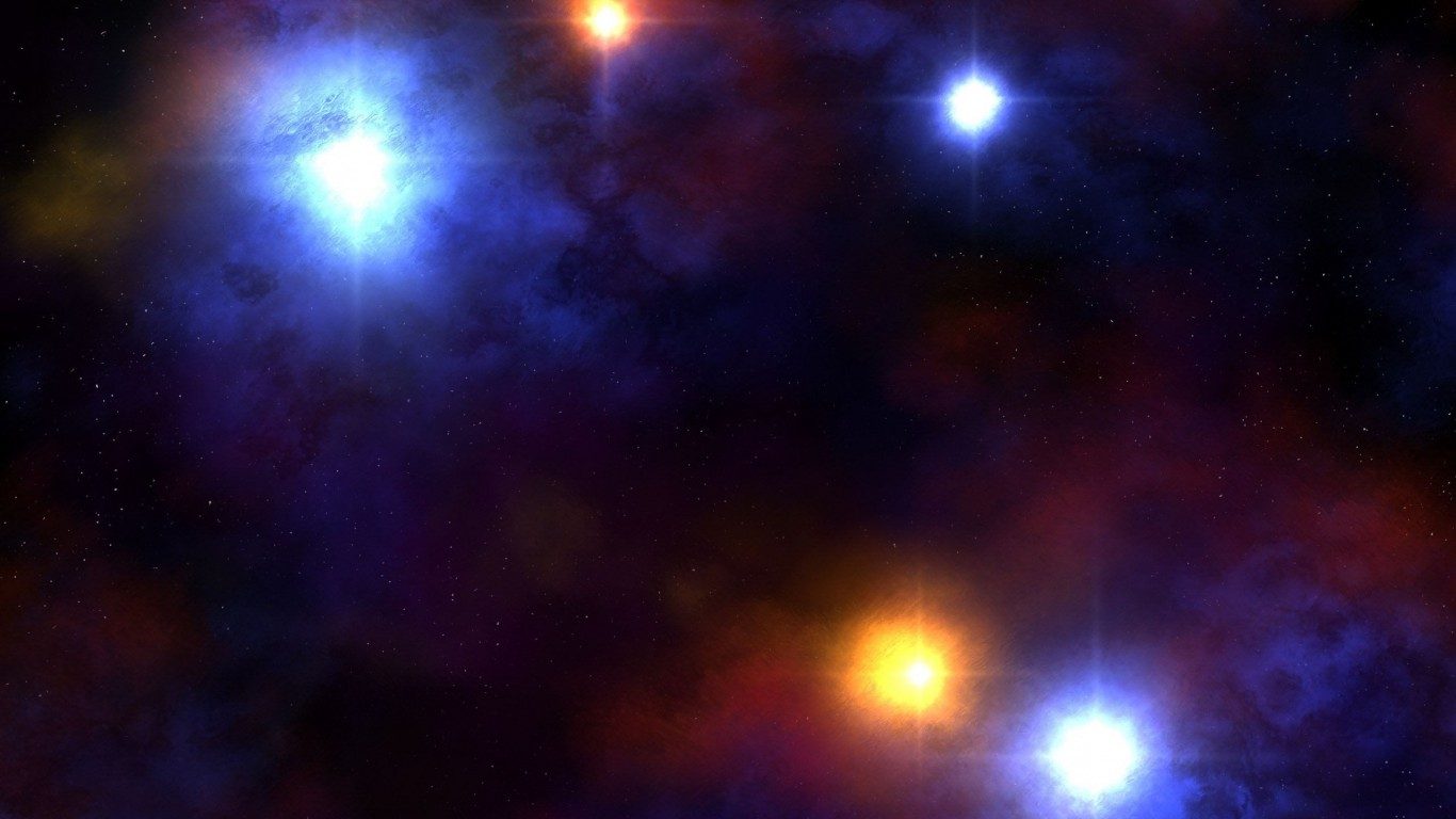 Les premières étoiles de l'Univers telles qu'imaginées par un artiste.