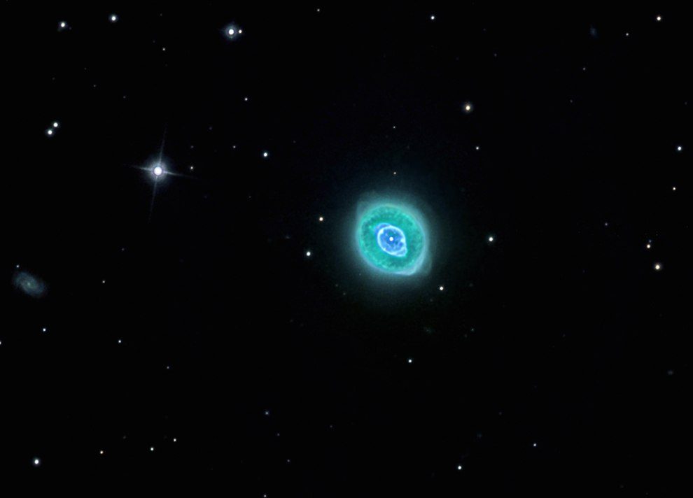 Nébuleuse planétaire NGC 3242, également connue sous le nom de Fantôme de Jupiter