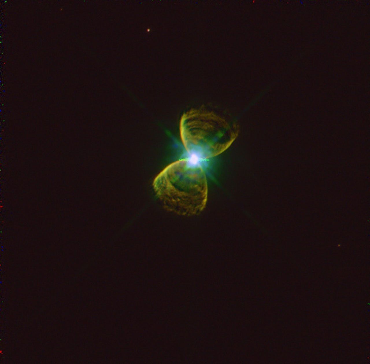 Nébuleuse planétaire PK111-2.1 dans la constellation de Cassiopée