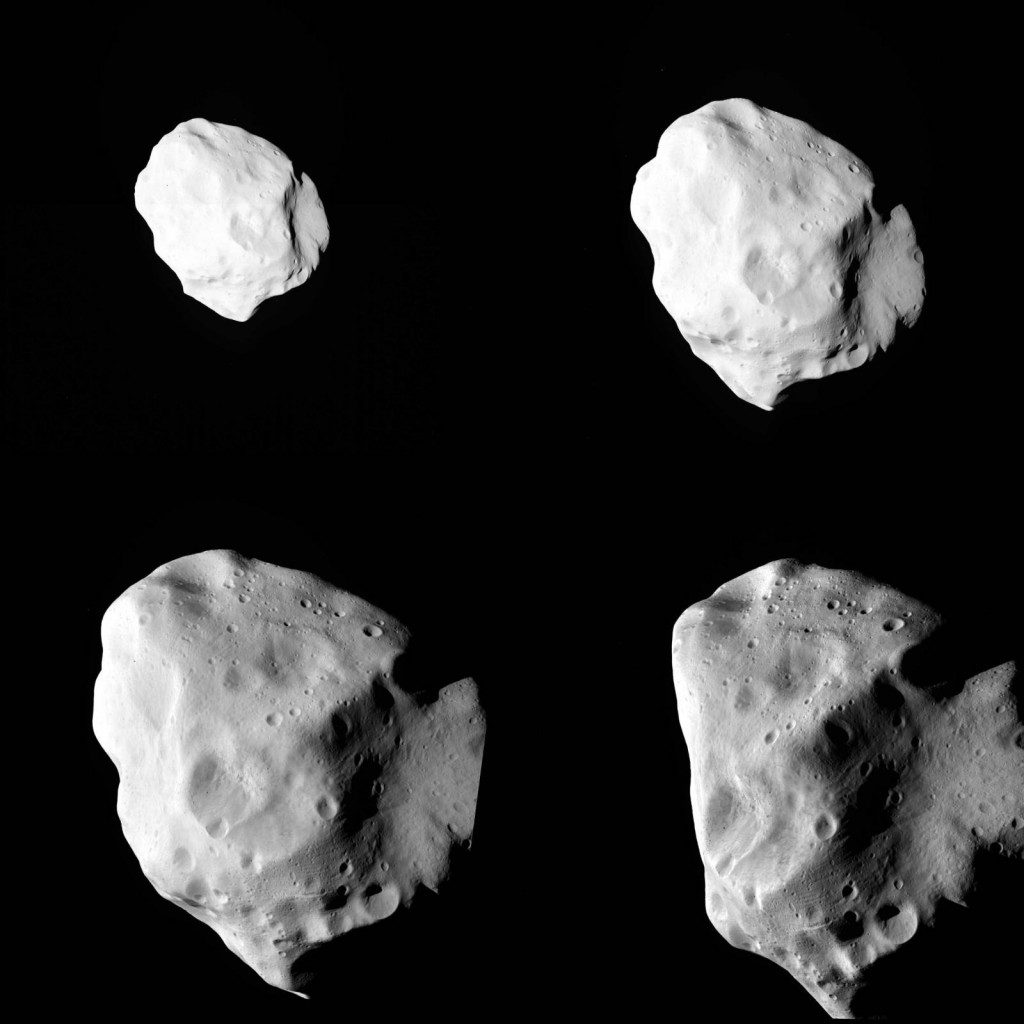 L'astéroïde 21 Lutetia survolé par la sonde Rosetta