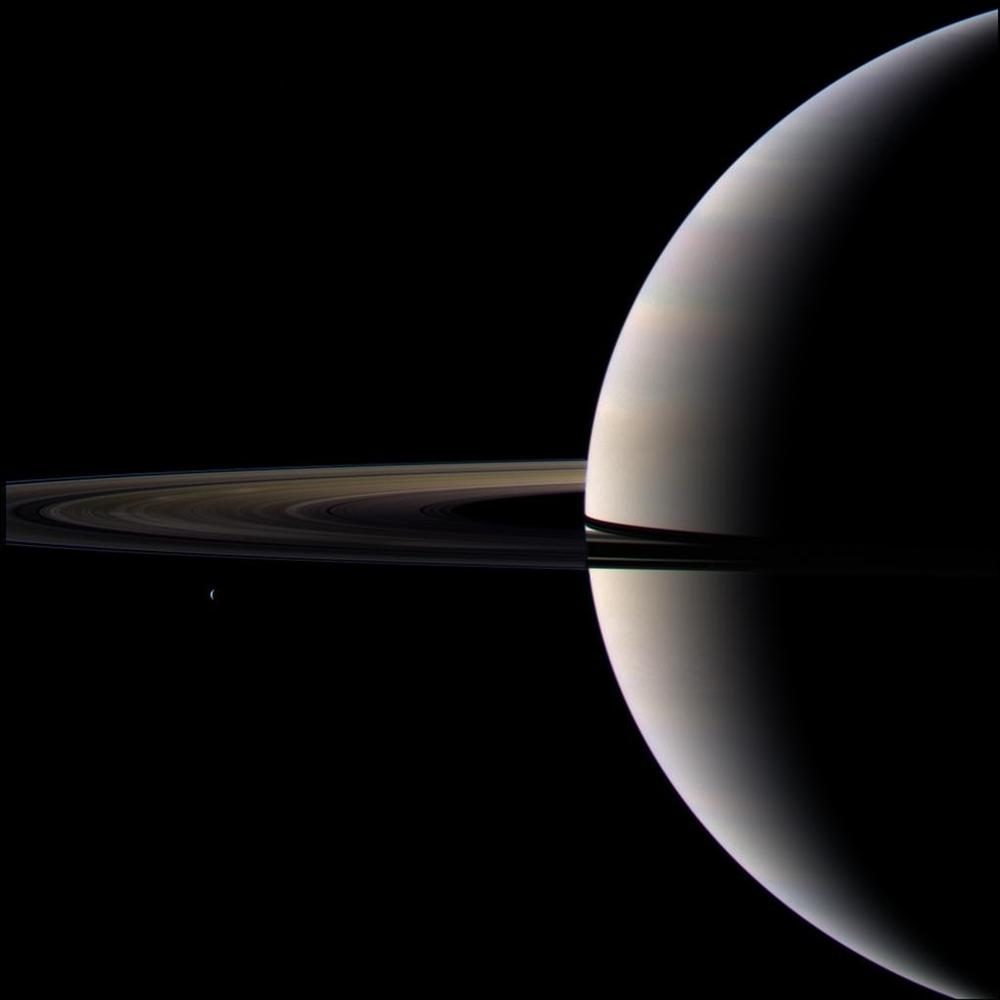 L'équinoxe sur Saturne