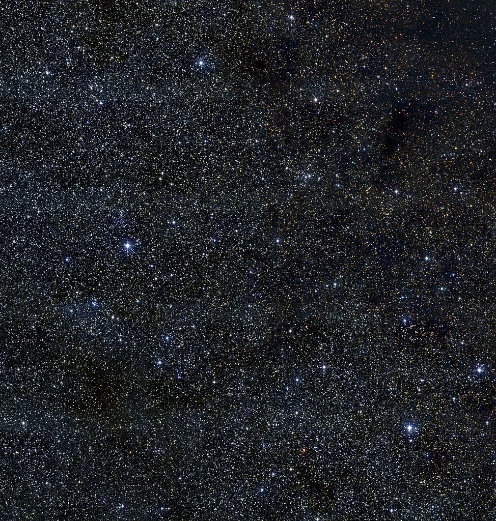 Nuage d'étoiles du Sagittaire M24
