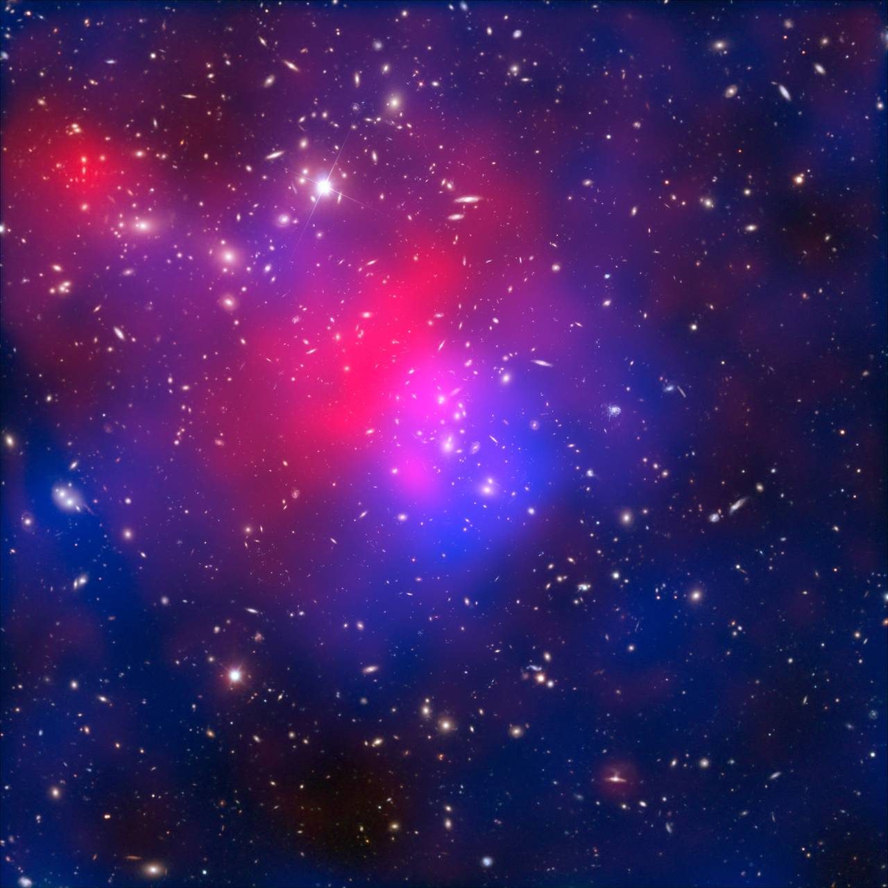 L'amas de galaxies Abell 2744
