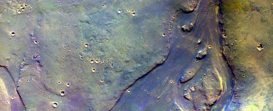 Traces d'érosion hydrique sur Mars