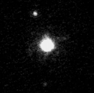 Image de Hauméa avec ses satellites
