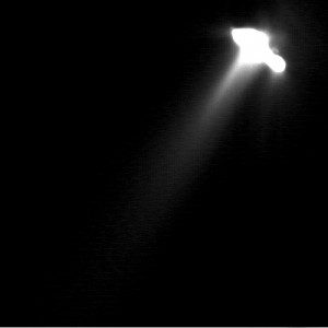Image de la comète obtenue lors d'un survol rapproché