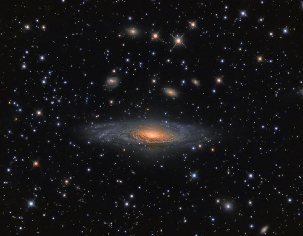 Image de la galaxie spirale NGC 7331, par Steve Martin