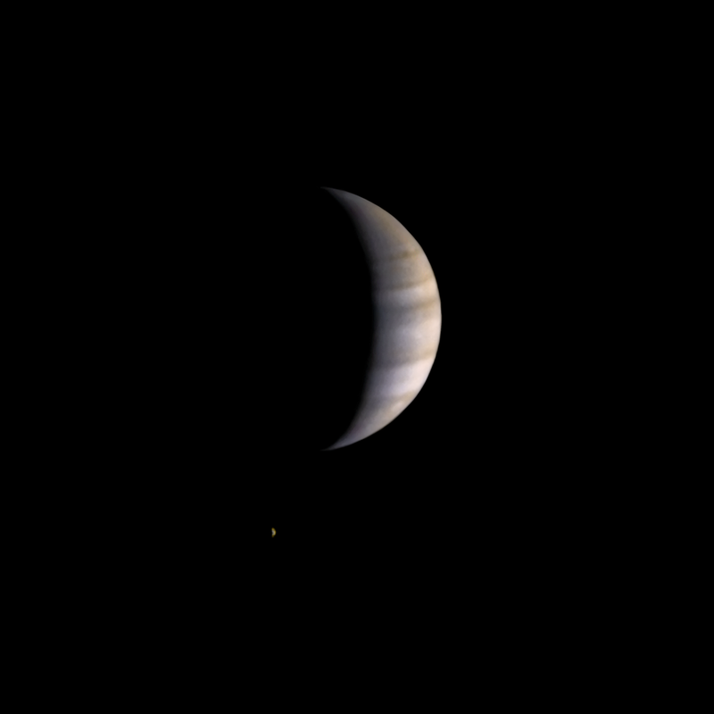 Image de Jupiter et Io
