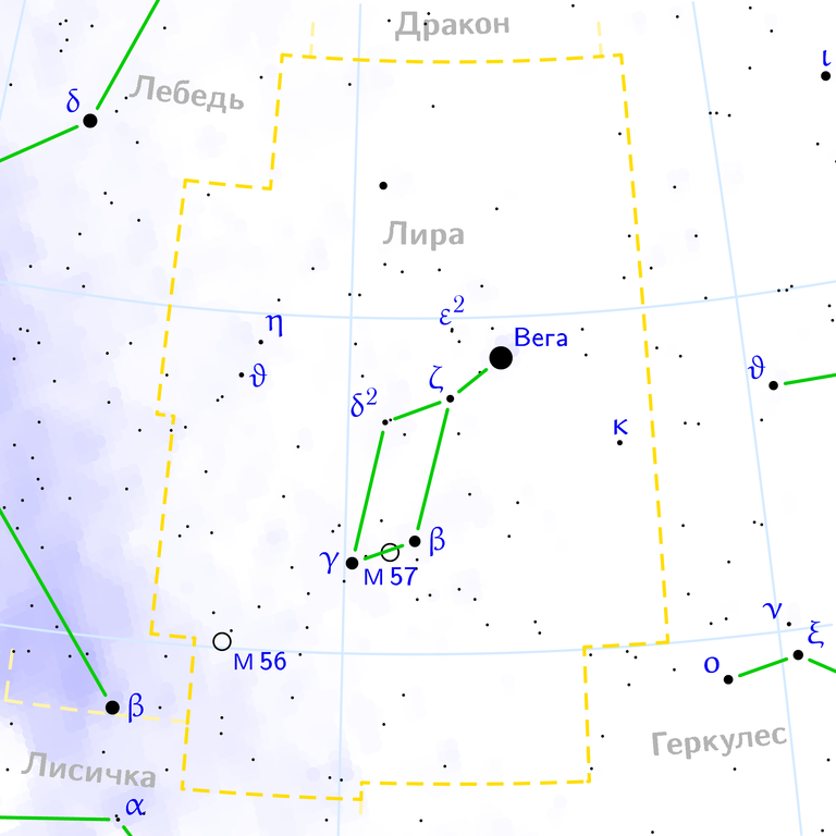 La constellation de la Lyre.