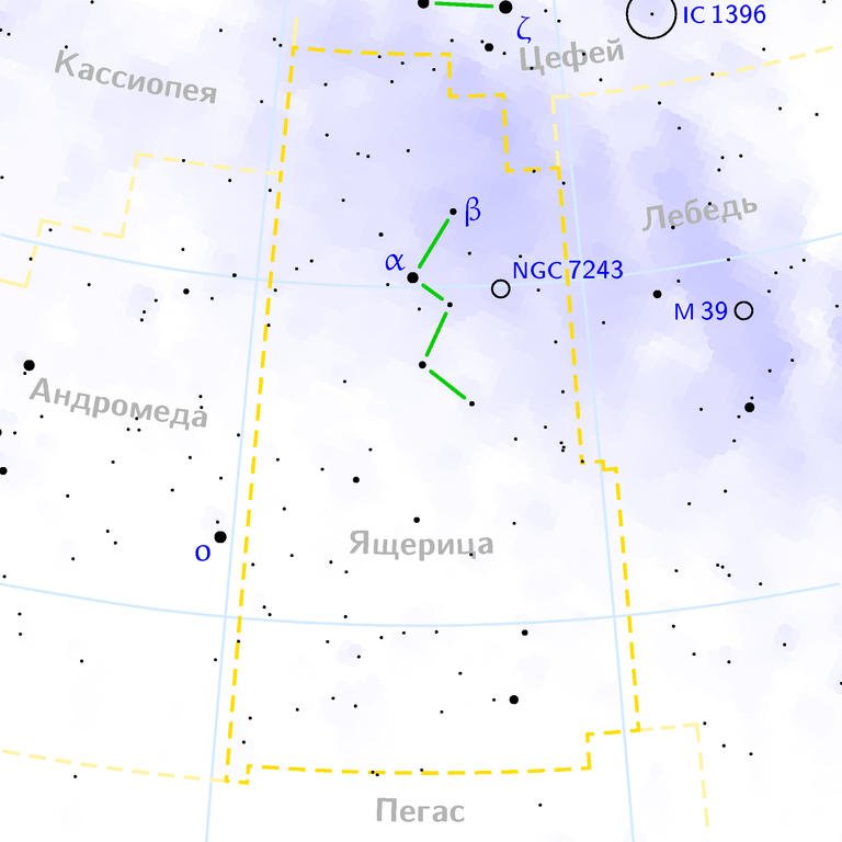 Constellation du Lézard