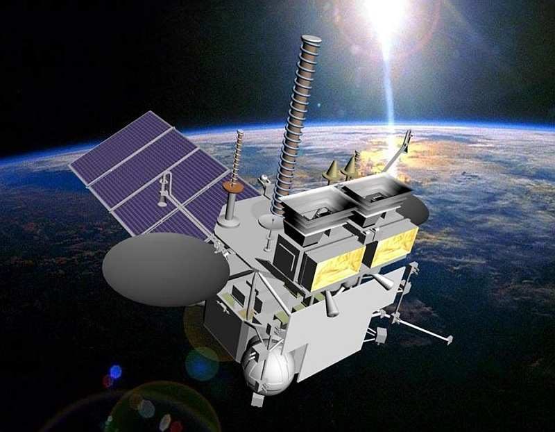 Satellite Elektro-l en orbite terrestre