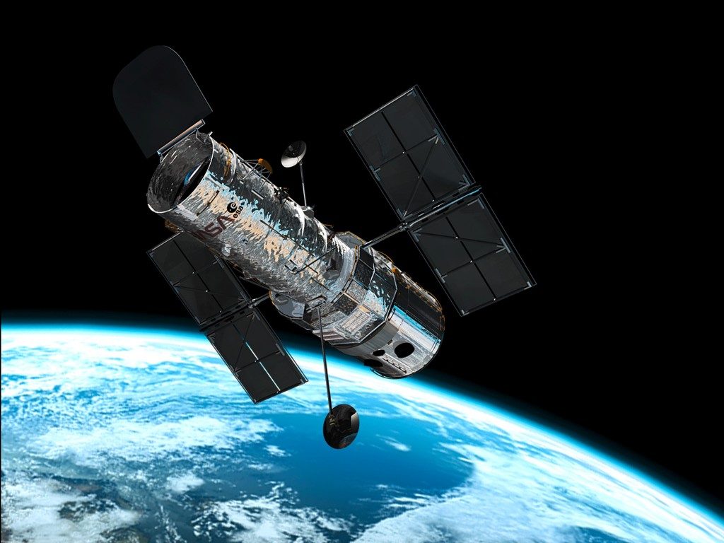 Télescope Hubble en orbite terrestre