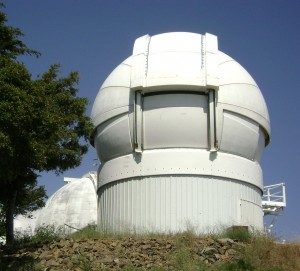 Le télescope de l'Observatoire du Lycus.