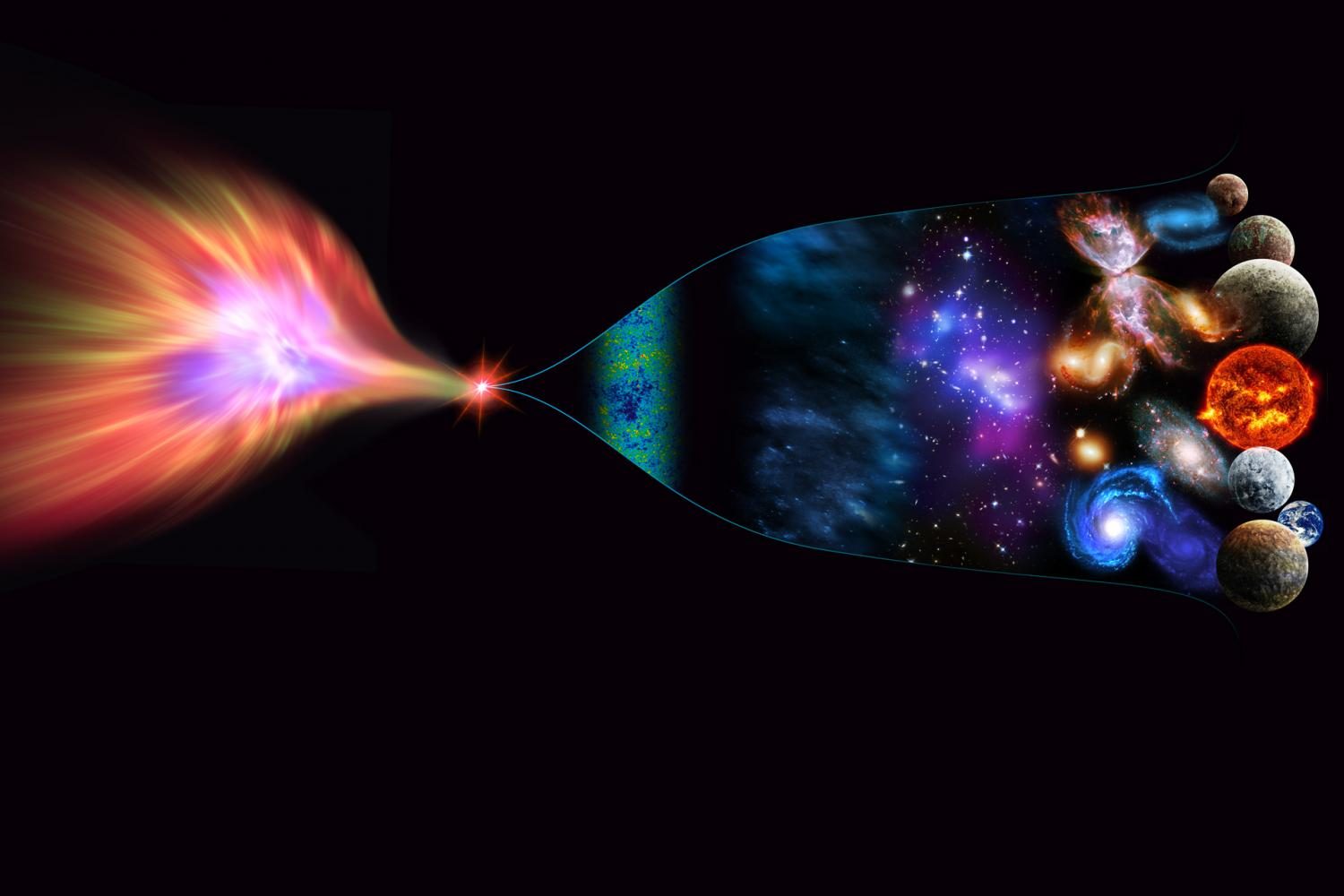 Naissance de l'univers à partir d'un trou noir