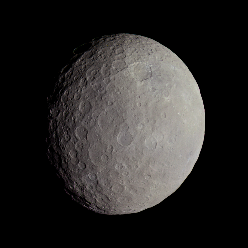 Cérès, image de la sonde interplanétaire Dawn