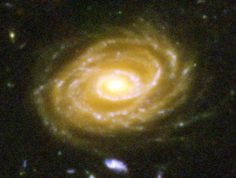 Même sur les images des puissants télescopes spatiaux, les galaxies sont souvent floues. 