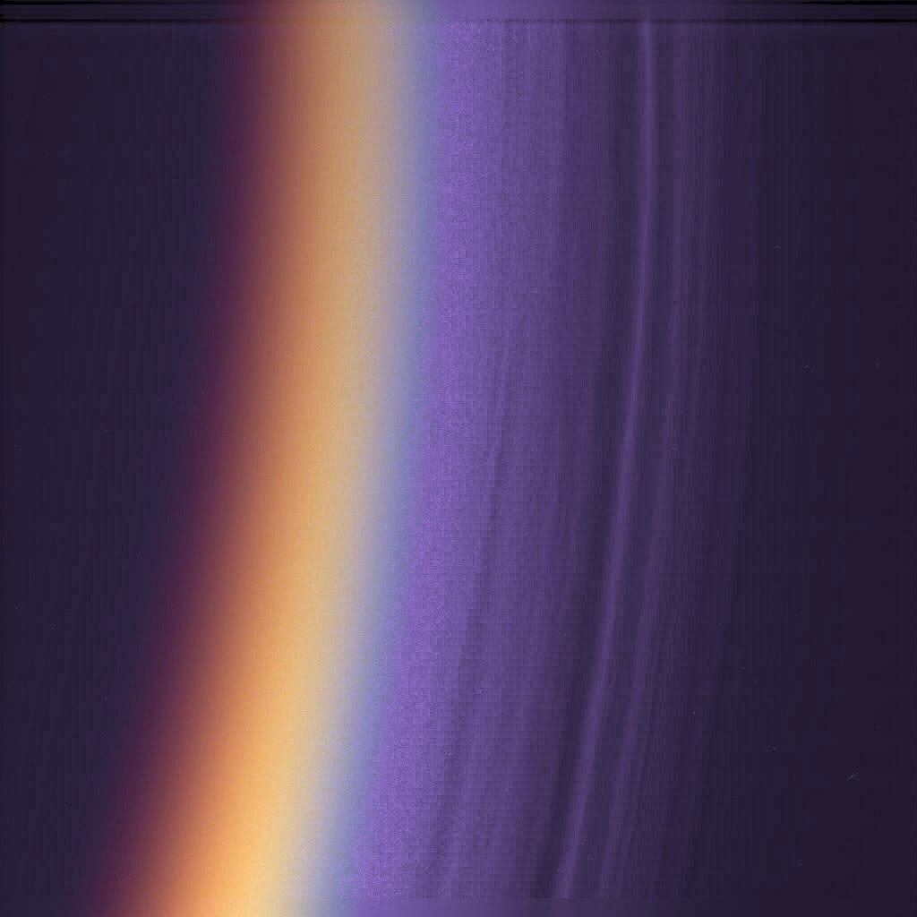 Image de l'atmosphère de Titan dans l'ultraviolet