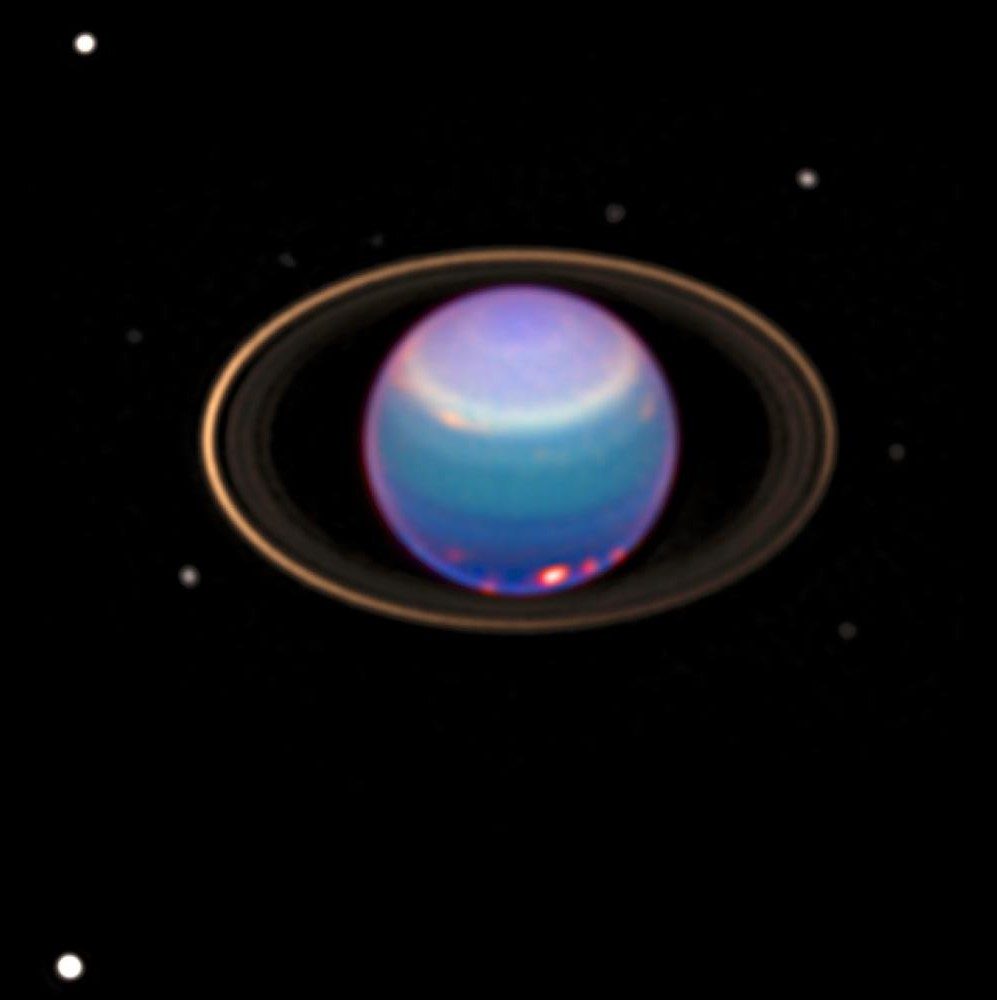 Uranus dans le télescope Hubble