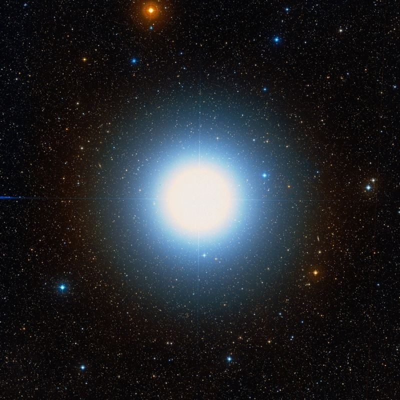 L'étoile Vega, image ESO