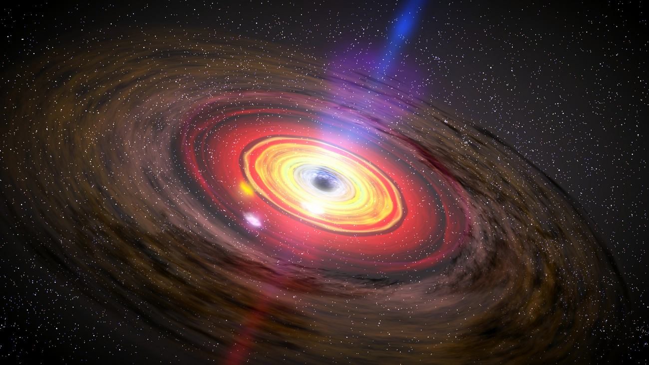 Contrairement à leur nature, les trous noirs contribuent à l'émission de particules.