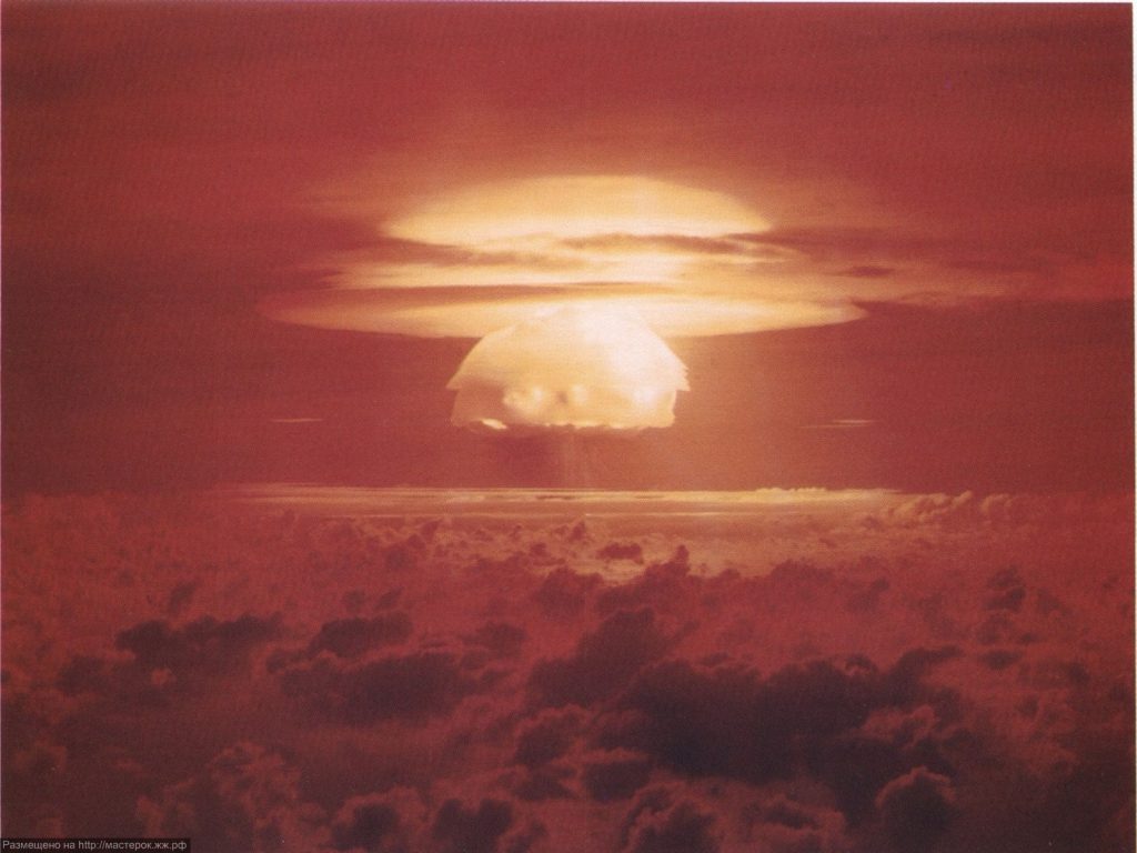 Une explosion nucléaire n'est pas la pire chose qui puisse arriver.