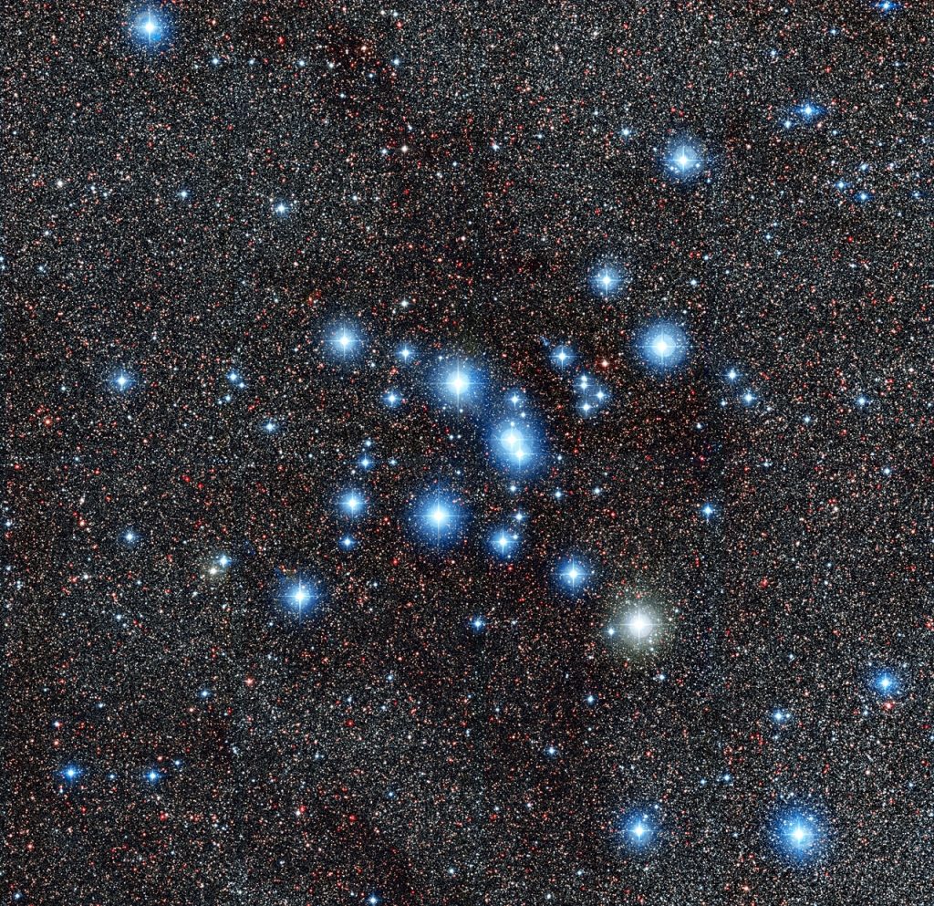 Amas d'étoiles Messier 7